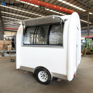 Nouvelle cuisine mobile sur remorque pour pizza et café/charrette à café/hot-dogs pour restaurants/traiteurs pour en-cas et glaces - Product Image 2