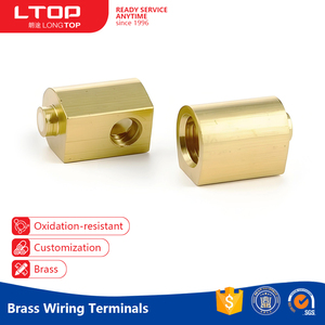 LONGTOP Konektor Strip Papan Terminal Fabrikasi Lembaran Logam Kuningan - Product Image 1