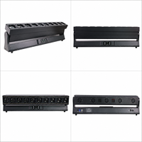 Projecteur LED Zoom Mobile 10x60W RGBW 4-en-1 avec Lumière Auxiliaire, Éclairage de Scène Dynamique, Contrôle DMX512 RDM pour Événements DJ