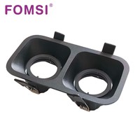 Support de Downlight Carré LED FOMSI Mat Multi-têtes MR16 Boîtier de Lampe LED GU10 Module LED MR16 Cadre de Spot LED