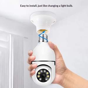 Cámara Bombilla con Giro e Inclinación, Visión Nocturna HD, Rotación de 360 Grados, WiFi, Grabación de Video Gran Angular, Seguridad para el Hogar, Minion - Product Image 2