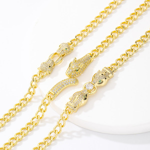 พบกับสร้อยคอหัวเสือดาวสองชิ้น2023สวยงาม<span class=keywords><strong>ราย</strong></span><span class=keywords><strong>สัปดาห์</strong></span>สร้อยคอหัวเสือดาวชุบทองดูไบตามสั่ง - Product Image 4