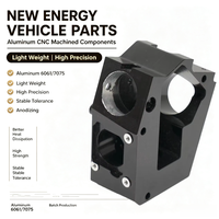 Pièces usinées CNC en acier inoxydable, boîtiers de capteurs automobiles, pièces en aluminium, fraisage, tournage, OEM personnalisé