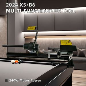Machine à redresser les queues de billard multifonctionnelle en métal X5/B6 2024 pour billard et snooker, avec fonction de réparation de la pointe et de changement de ferrule - Product Image 4
