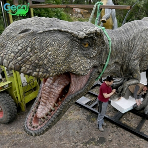 Gecai Jurassic Dino Park animatronic cuộc sống Kích thước động vậ<span class=keywords><strong>t</strong></span> khủng long <span class=keywords><strong>T</strong></span> <span class=keywords><strong>Rex</strong></span> - Product Image 4