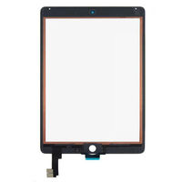 Nouveau verre tactile d'écran avant pour iPad Air 2, 100% testé, A1566 A1567, couleur noir/blanc, garantie de 3 mois