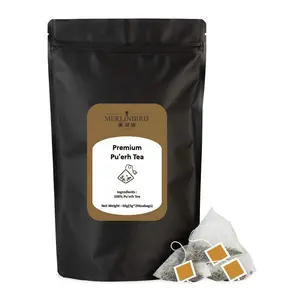 OEM Pirâmide Saquinhos de Chá Puerh Chinesa de Yunnan Puer chá Orgânico de Alta Qualidade Certificada USDA