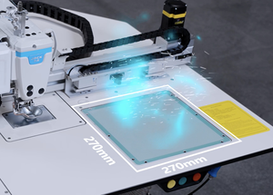 Máquina de Coser <span class=keywords><strong>Jack</strong></span> M5+-F11AF13F25-X con Área de Costura de 800x350mm y Equipada con Cortador Láser Oculto - Product Image 6