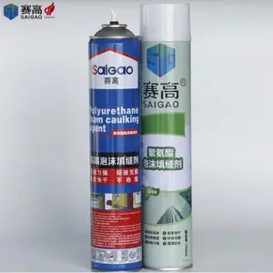 Saigao bán buôn 750ml PU bọt dính phun Polyurethane Cách Nhiệt Nhà sản xuất