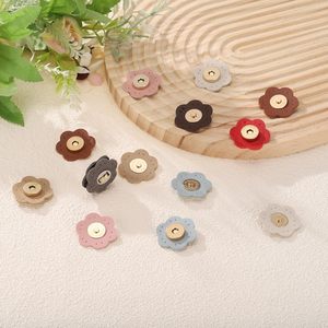 Uxcell Boutons-pression magnétiques en cuir pour sacs, attaches pour sacs DIY, accessoires de couture à la main, noir - Product Image 3