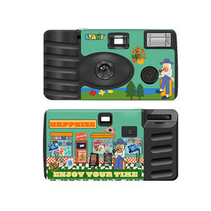 Cámara de Película Desechable de 35 mm, Cámara Retro de Un Solo Uso con Lente de 28 mm F/9, Cámara Vintage Ligera para Niños - Product Image 1