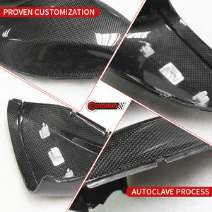 Carcasa de Espejo Retrovisor Lateral Trasero para Auto, Estilo OME, Fibra de Carbono Seca, para Ferrari 812 - Product Image 3