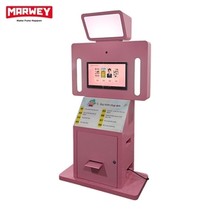 Prix d'usine Marwey Photomaton en libre-service <span class=keywords><strong>24h</strong></span> Distributeur automatique de photomaton commercial à écran tactile Kiosque de support - Product Image 3