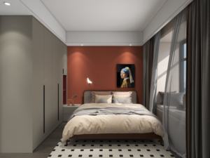 עיצוב מודרני חדר שינה מפואר ארון בגדים חדרי שינה עבור וילה - Product Image 4