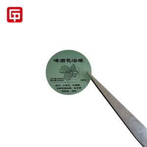 Etiqueta Adhesiva Personalizada con Impresión, Etiqueta de Información de Ingredientes para Bombas de Baño, Etiquetas Impermeables y Resistentes al Aceite - Product Image 5