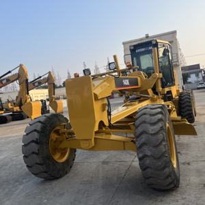 Motoniveladora Caterpillar 140K usada de alto rendimiento, equipo de maquinaria Caterpillar original con componente de motor central a la venta - Product Image 2