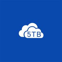 OneDrive pour Entreprises 5 To – Clé de licence optionnelle pour stockage cloud sur tout appareil – Licence authentique 1 an – Compte à vie