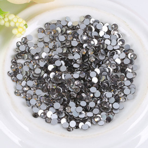 Strass pour ongles en verre à dos plat, accessoires de nail art DIY, origine Yiwu, été 2021 - Product Image 3