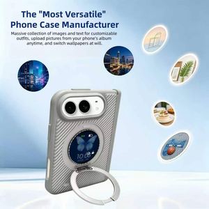 Custodia per <span class=keywords><strong>iPhone</strong></span> DUO 360 con Schermo a Colori Smart da 1,5 Pollici Pieghevole °   Supporto ad anello rotante fai-da-te per promemoria chiamate e controllo APP tramite app (con funzione <span class=keywords><strong>di</strong></span> promemoria) - Product Image 6