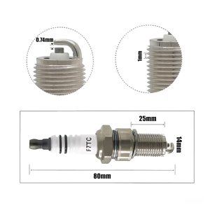 Bougie d'allumage F7TC pour moteur <span class=keywords><strong>Honda</strong></span> GX120 GX160 GX200 GX240 GX270 GX340 GX390 4 temps, <span class=keywords><strong>pièces</strong></span> de rechange - Product Image 3