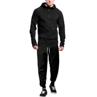 Ensemble de survêtement décontracté OED OMD pour l'hiver, style streetwear, en molleton personnalisé avec fermeture éclair et capuche, confortable pour le jogging quotidien