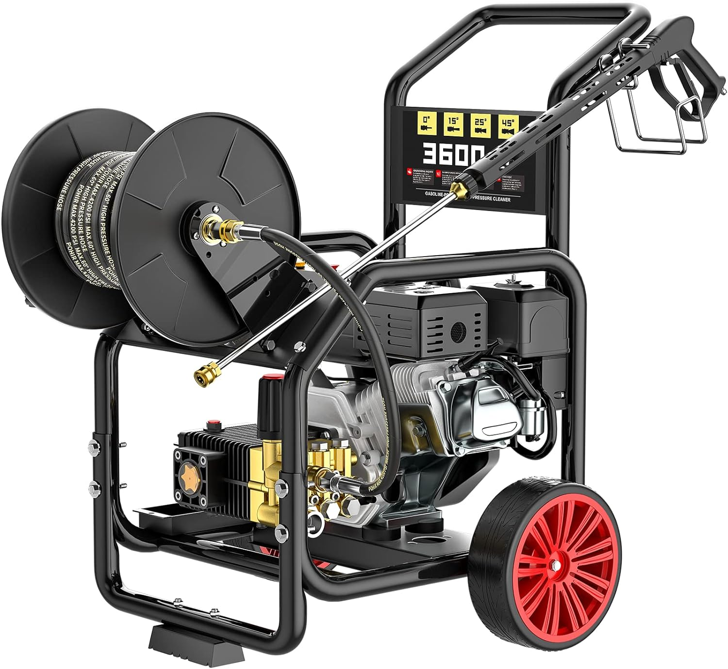 CE 3600PSI high pressure cleaner 13HP gasoline pressure cleaner 250bar gasoline high pressure washer