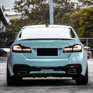 Nuevo Kit de Actualización de Parachoques Delantero/Trasero para BMW Serie 5 M5 G30 2018-2020 con Luces Antiniebla - Instalación con Tornillos, Ajuste Universal - Product Image 6