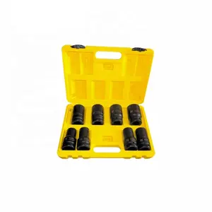 Power Tool 8pcs 1" Impact Sockets Set