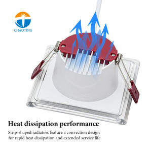 Nouveau design, éclairage d'ambiance en acrylique, downlight LED à intensité variable, 3000K 4000K 6000K, maison, angle de faisceau de 120°, anti-éblouissement, downlights faciles à installer - Product Image 5