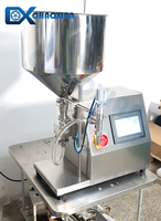 Machine de remplissage de liquides pour bouteilles d'huile d'olive extra vierge biologique 2QT et d'huile de coco fractionnée