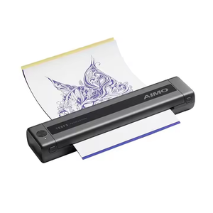 เครื่องพิมพ์ลายฉลุสักแบบพกพาไร้สาย ทำจากพลาสติก ใช้งานง่าย ทนทาน เหมาะสำหรับร้านสัก - Product Image 1