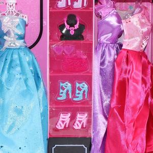 Diseño Popular niños juego de simulación 11,5 pulgadas muñecas ropa <span class=keywords><strong>armario</strong></span> juguete conjunto moda muñeca accesorios <span class=keywords><strong>Juguetes</strong></span> - Product Image 3