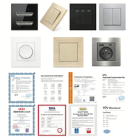 Prise murale universelle européenne 16A 220V, matériau PC de haute qualité, durable