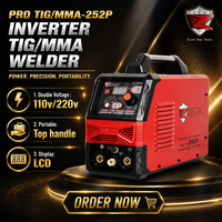 Mesin Las TIG Portabel ZELDA Dual Voltage 110V 220V Digital TIG MMA 2 in 1 DC Pulse Tig Welder