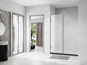 Puerta de ducha deslizante de vidrio, accesorio personalizado para baño, 8mm - Product Image 3