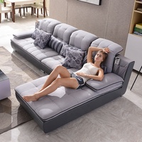 Canapé en cuir de haute qualité, tissu unique européen, grande section, canapé de salon, pour la maison, 2021