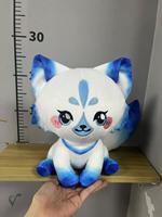 Peluche Renard Bleu Adorable, Douce et Moelleuse, Thème Glace, Jouets en Peluche Personnalisés, Fabricant OEM ODM, Cadeau d'Entreprise