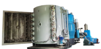 CGVAC Nouvelle machine de revêtement PVD sous vide hautement automatisée avec télécommande et caractéristiques écologiques pour le placage de quincaillerie de construction en or