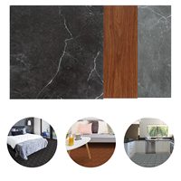 Azulejos autoadhesivos para suelo de PVC resistente al agua para cocina, baño, embalaje de pedidos por correo, vinilo para uso en interiores