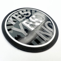 Fabricant d'écussons personnalisés de transfert de chaleur autocollants de logo en silicone TPU 3d pour vêtements et étiquettes de cou de vêtements