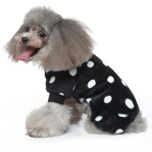 Anti-Derramamento Poliéster Casa <span class=keywords><strong>Pet</strong></span> Suprimentos Polka Dot Leopardo Dos Desenhos Animados Bonito Animal Roupão Gato Pijama - Product Image 1