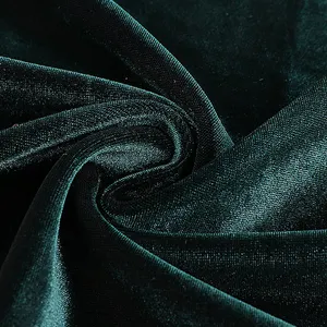 400g Extremely thick Korean Velvet 92% polyester 8% spandex Breathable and soft velour fabric