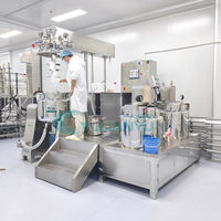 Guanyu Homogénéisateur de pâte de tomate Mélangeur d'émulsifiant sous vide Machine de fabrication de sauce mayonnaise Mélangeur de crème