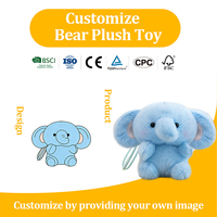 Porte-clés en peluche mini-animaux Kawaii avec corde tressée, cadeau de bureau, vente en gros, ODM, OEM, logo personnalisé, articles commémoratifs d'événements