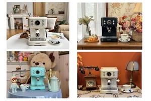 เครื่องชงกาแฟเอสเพรสโซ่กึ่งอัตโนมัติรุ่น 04E ทำจากอะลูมิเนียม เหมาะสำหรับใช้ในบ้าน สำนักงาน โรงแรม ขายดี ใช้ไฟ 220V/120V - Product Image 5