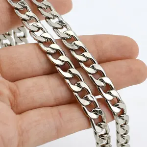 MeeTee H-J458 60/100/110/120cm 7mm Flat Women Purse Alloy Bag Parts Accessories Hardware <strong>Handbag</strong> Bag <strong>Chain</strong> - Product Image 2