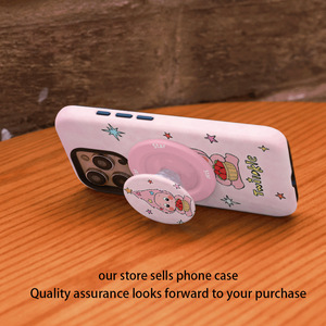 เคสโทรศัพท์การ์ตูนทวินเคิลพร้อมที่วางแม่เหล็กสำหรับไอโฟน 16 ฝาครอบป้องกันพร้อมดีไซน์รูปดาว - Product Image 4