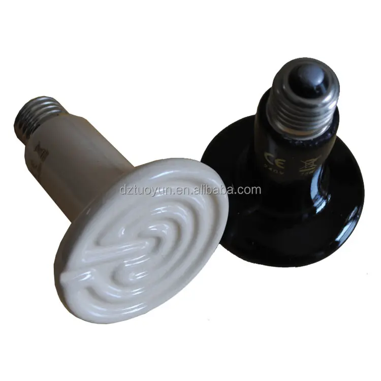 Tuoyun - Suporte de calor para chocadeira de animais de estimação, lâmpada de cerâmica para chocadeira, com gaiola de lâmpada E27 de boa venda