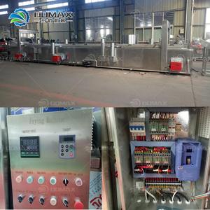 Prix usine Snack continu frites friture pommes de terre puce friteuse bande transporteuse pose frites machine à frire - Product Image 6