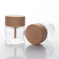 Diffuseur d'huiles essentielles d'aromathérapie Bouteille en verre de parfum Bouteille en verre vide